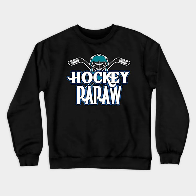 Hockey Dad Kids Hockey Father League Championship T Shirt - PAPAW Crewneck Sweatshirt by finchandrewf